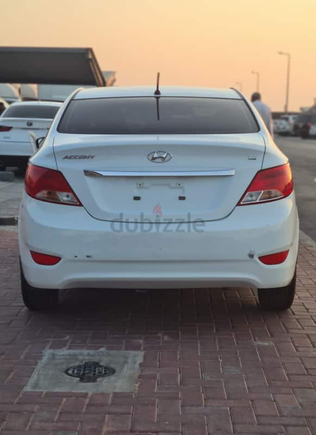 Hyundai accent ,2016, GCC, Perfect condition inside and outside,1.6CC, .,