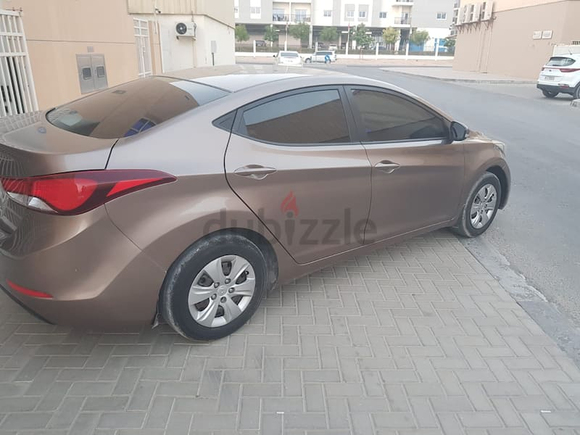 Hyundai Elantra 2016 GCC Km92000 Excellent Condition Car