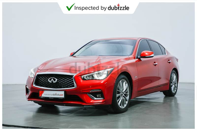 AED1260/Month | 2018 Infiniti Q50 2.0L | GCC specifications | Ref#30260