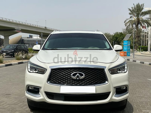 FULL SERVICE HISTORY - 2016 INFINITI QX60 3.5L - FULL OPTION - ACCIDENT FREE - GCC SPECS -