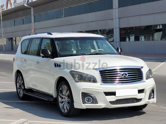 FULL OPTION - 2014 INFINITI QX80 - WELL MAINTAINED - SINGLE OWNED - GCC SPECS -