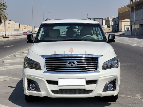 FULL OPTION - 2014 INFINITI QX80 - WELL MAINTAINED - SINGLE OWNED - GCC SPECS -