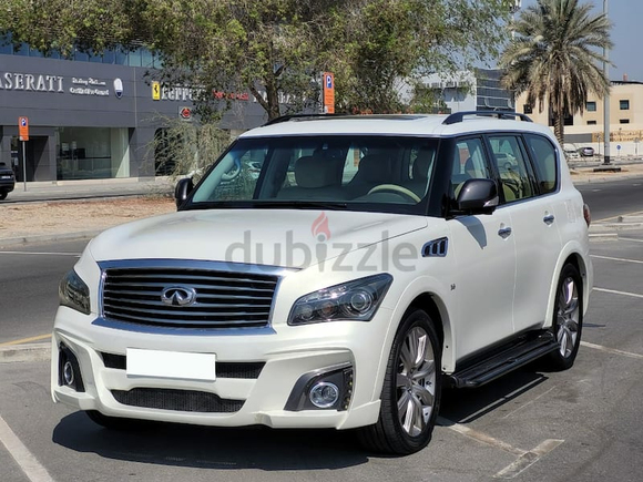 FULL OPTION - 2014 INFINITI QX80 - WELL MAINTAINED - SINGLE OWNED - GCC SPECS -