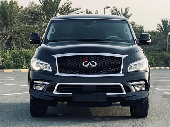 Infinity QX-80 - GCC 2015 - Black Edition - Free Accident - One Owner