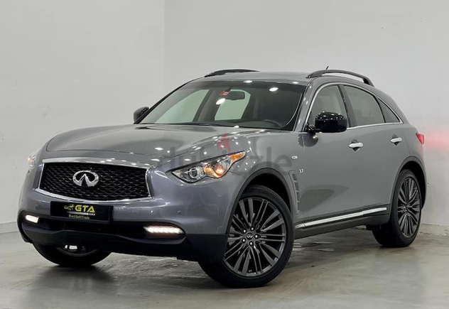 2018 Infiniti QX70 Limited, Infiniti Service History, Warranty, Low Kms, GCC