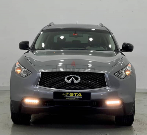 2018 Infiniti QX70 Limited, Infiniti Service History, Warranty, Low Kms, GCC