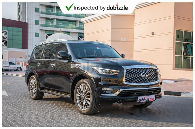 AED3570/Month | 2020 Infiniti QX80 5.6L | GCC Specifications | Ref#33905