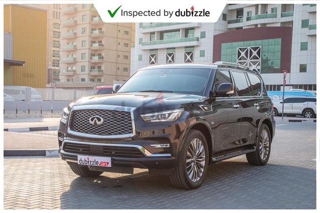 AED3570/Month | 2020 Infiniti QX80 5.6L | GCC Specifications | Ref#33905