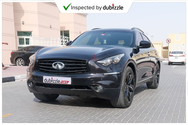 AED1075/month | 2015 Infiniti QX70 3.7L | GCC Specifications | Ref#23505