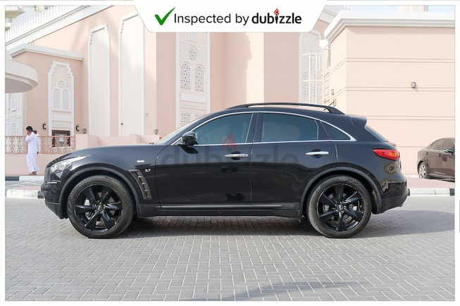 AED1075/month | 2015 Infiniti QX70 3.7L | GCC Specifications | Ref#23505