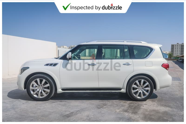 AED4317/month | 2012 Infiniti QX56 5.6L | GCC specifications | Ref#34874