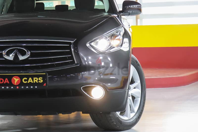 AED 1,250 monthly | Warranty | Flexible D.P. | Infiniti QX70 2016 GCC