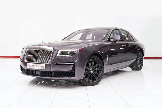 WARRANTY + SERVICE UNTIL JULY 2026 ||Rolls Royce Ghost 2022 Grey-White+Orange NEw