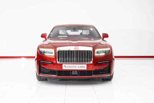 WARRANTY + SERVICE UNTIL JULY 2026 || Rolls Royce Ghost 2022 Red-Black+Ivory NEw