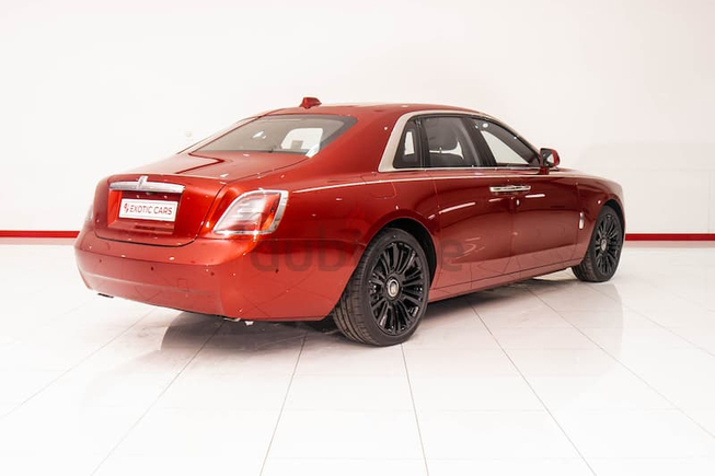 WARRANTY + SERVICE UNTIL JULY 2026 || Rolls Royce Ghost 2022 Red-Black+Ivory NEw