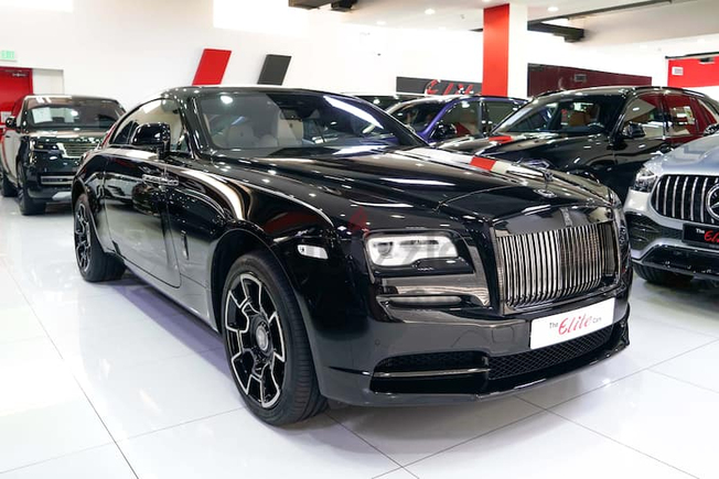 2019 ROLLS ROYCE WRAITH 3 BUTTONS BLACK BADGE | LOW MILEAGE | STAR LIGHT | WARRANTY+SERVICE