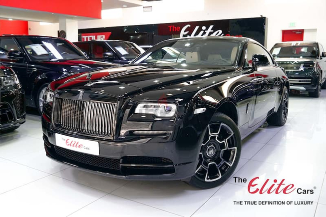 2019 ROLLS ROYCE WRAITH 3 BUTTONS BLACK BADGE | LOW MILEAGE | STAR LIGHT | WARRANTY+SERVICE