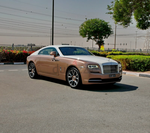 ROLLS ROYCE WRAITH 2019-GCC-UNDER WARRANY-AGENCY MAINTAIN-FULLY LOADED-AMAZING CONDITION