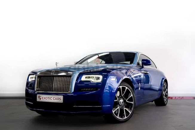 WARRANTY + SERVICE UNTIL FEB 2025 || Rolls Royce Wraith Special Edition 2019 Blue-Blue