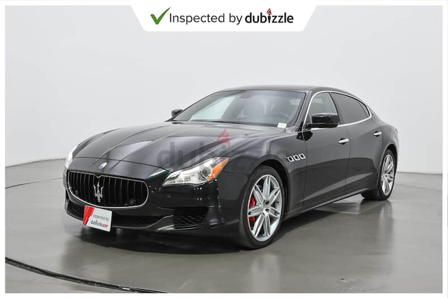 AED1649/Month | 2015 Maserati Quattroporte S Q4 3.0L | GCC specifications | Ref#9799