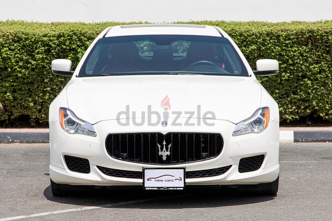 MASERATI QUATTROPORTE GTS V8 - 2015 - GCC - 3350 AED/MONTHLY- 1 YEAR WARRANTY UNLIMITED KM AVAILABLE