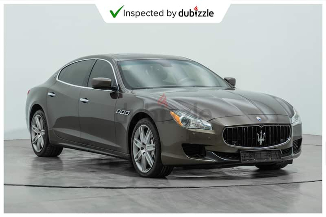 AED2406/month | 2014 Maserati Quattroporte GTS 3.8L | GCC Specifications | Ref#14391