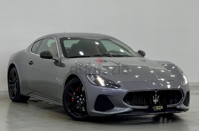 2018 Maserati Granturismo Sport, May 2023 Maserati Warranty + Service Package, Carbon Fiber, GCC