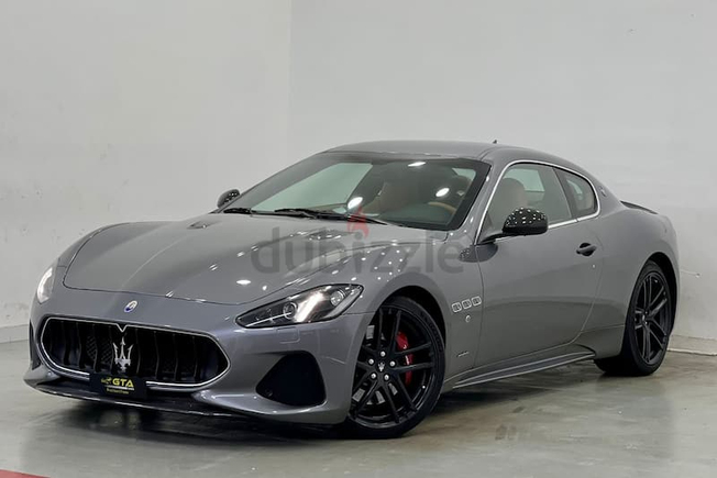 2018 Maserati Granturismo Sport, May 2023 Maserati Warranty + Service Package, Carbon Fiber, GCC