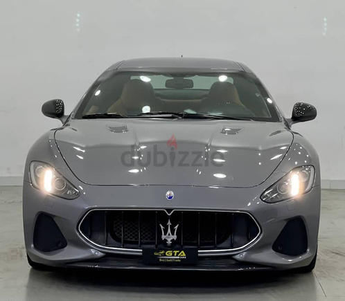 2018 Maserati Granturismo Sport, May 2023 Maserati Warranty + Service Package, Carbon Fiber, GCC