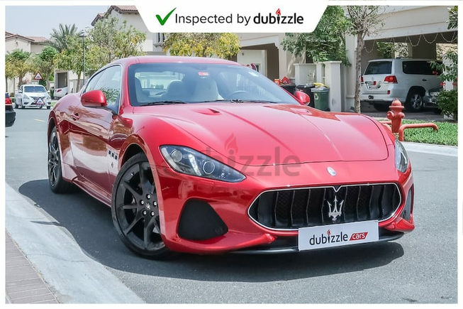 AED4269/month | 2018 Maserati GranTurismo S 4.7L | Full Maserati Service | GCC Specs | Ref#9507