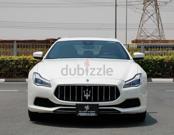 MASERATI QUATTROPORTE 2019-GCC-WARRANTY AND SERVICE CONTRACT-LOW KILOMETER-FULLY LOADED-CLEAN CAR