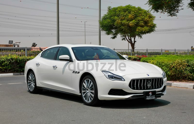 MASERATI QUATTROPORTE 2019-GCC-WARRANTY AND SERVICE CONTRACT-LOW KILOMETER-FULLY LOADED-CLEAN CAR