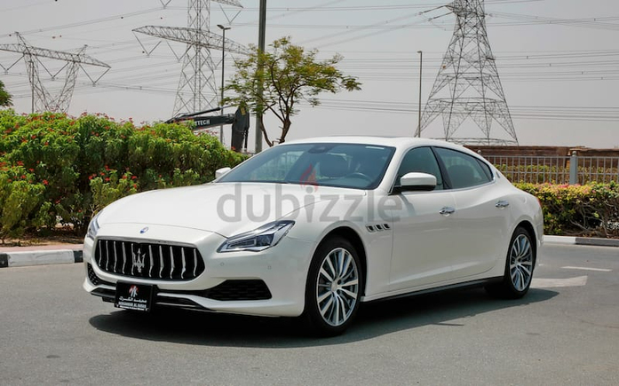 MASERATI QUATTROPORTE 2019-GCC-WARRANTY AND SERVICE CONTRACT-LOW KILOMETER-FULLY LOADED-CLEAN CAR