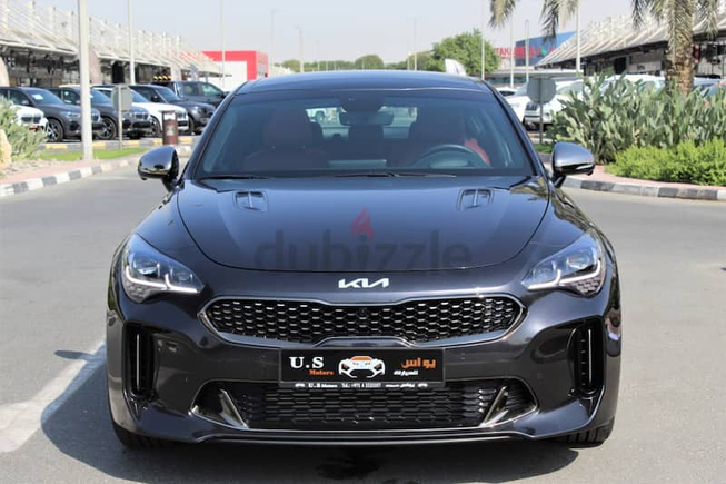 KIA STINGER GT 3.3L TC FULLY LOADED 2022 GCC WITH AGENCY WARRANTY IN VERY MINT CONDITION