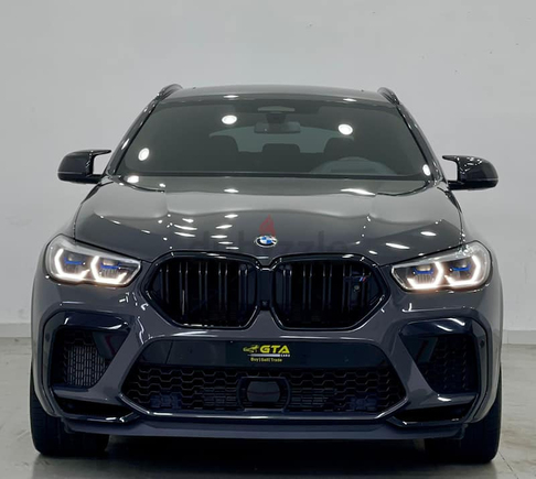 2022 BMW X6M Competition (Special Color + Carbon Fibre Pack), BMW Warranty + Service Contract, GCC