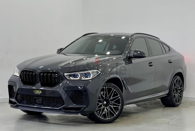 2022 BMW X6M Competition (Special Color + Carbon Fibre Pack), BMW Warranty + Service Contract, GCC