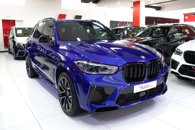 2022 BMW X5 M COMPETITION | GCC SPECS | REAR SEAT ENTERTAINMENT | WITH WARRANTY + SERVICE