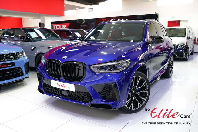 2022 BMW X5 M COMPETITION | GCC SPECS | REAR SEAT ENTERTAINMENT | WITH WARRANTY + SERVICE