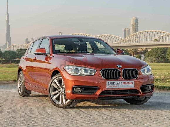 AED 1,573 PM • FLEXIBLE DP • 120i SPORT LINE • FULL BMW AGMC SERVICE HISTORY