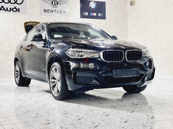 AED 2750/ MONTH - BMW X6 XDRIVE 35I M KIT-2018-GCC-FULLY LOADED-UNDER WARRANTY- IMMACULATE CONDITION