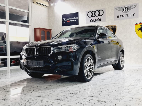 AED 2750/ MONTH - BMW X6 XDRIVE 35I M KIT-2018-GCC-FULLY LOADED-UNDER WARRANTY- IMMACULATE CONDITION