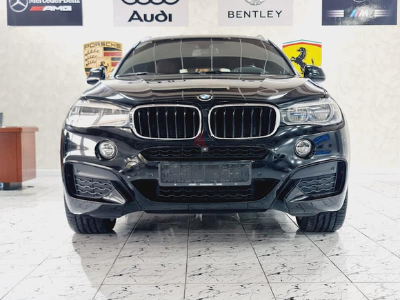 AED 2750/ MONTH - BMW X6 XDRIVE 35I M KIT-2018-GCC-FULLY LOADED-UNDER WARRANTY- IMMACULATE CONDITION