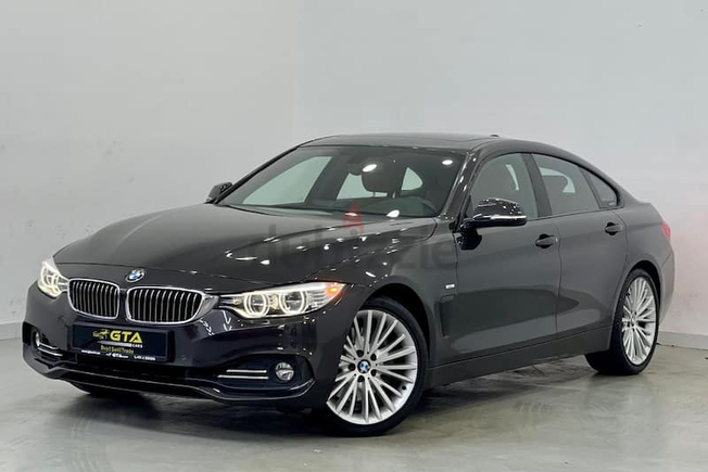 2015 BMW 435i Gran Coupe Luxury, BMW Service History, Warranty, GCC