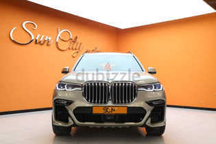 AED 5,748 /MONTH((WARRANTY AND SERVICE CONTRACT))2019 BMW X7 XDRIVE 50i - MKIT - 4.4L V8 TWIN TURBO