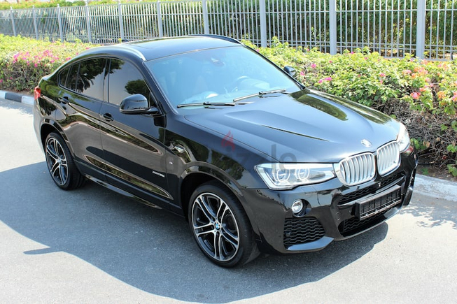 2017 BMW X4 Xdrive35I M Sport, GCC, full service history full original paints.