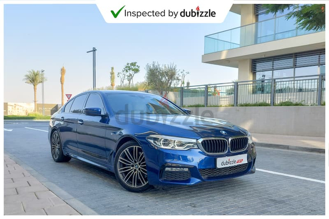 Inspected Car | 2018 BMW 530i M Sport 2.0L | Full BMW Service History | GCC Specs | Ref#16355