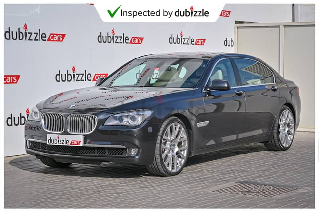 AED3084/month | 2012 BMW 750Li 4.4L | GCC specifications | Ref#35065