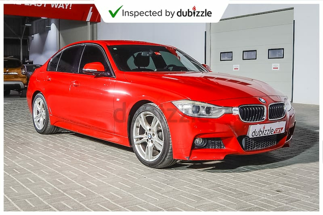 AED1047/month | 2015 BMW 320i 2.0L | GCC Specifications | Ref#21948