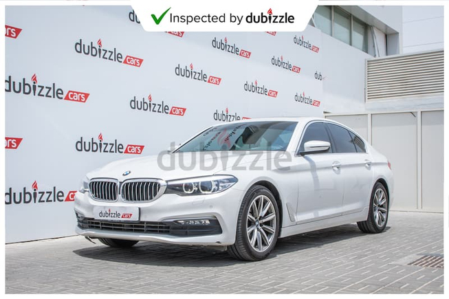 Inspected Car | 2018 BMW 520i 2.0L | Full BMW Service History | GCC Specifications | Ref#22925