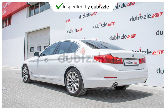 Inspected Car | 2018 BMW 520i 2.0L | Full BMW Service History | GCC Specifications | Ref#22925